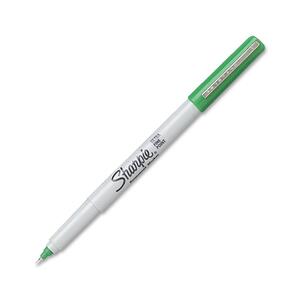 Sanford Ultra-Fine Pernanent Marker - Green Ink - 1 Each