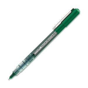 Sanford Vision Exact Rollerball Pen - 0.7 mm Pen Point Size - Green Ink - Clear Barrel - 1 Each
