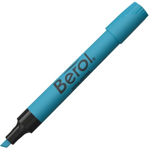 Sanford 4009 Highlighter - Chisel Marker Point Style - Blue Ink - 12 / Dozen