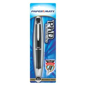 Sanford PHD Triangular Grip Mechanical Pencil - 0.5 mm Lead Size - Black Barrel - 1 Each