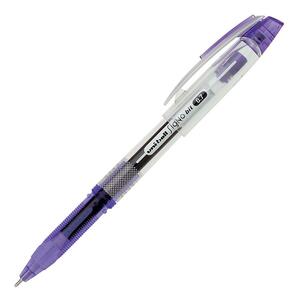 Sanford Bit Needle Point Rollerball Bit Pen - 0.7 mm Pen Point Size - Purple Ink - Clear Barrel - 1 Each