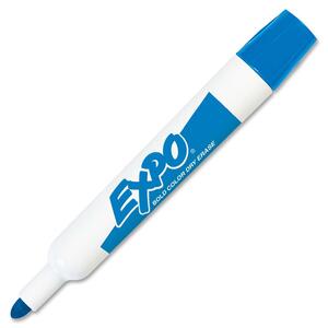 Sanford Expo Bullet Point Marker - Bullet Marker Point Style - Blue Ink - 1 Dozen