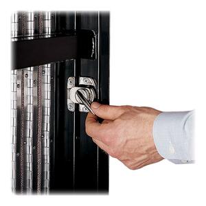 Screenflex Commercial Edition Partition Connector - Metal - Silver