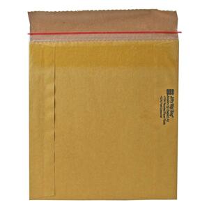 Sealed Air Jiffy Rigi Bag Mailer - #2 (8.5" x 10.5") - Self-sealing - Fiberboard - 250 / Carton - Satin Gold
