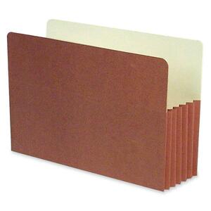 SJ Paper Expanding File Pocket - Legal - 8.5" x 14" - 5.25" Expansion - 25 / Box - 11pt.