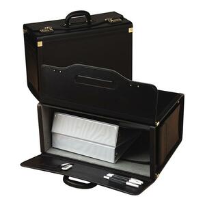 Samsonite Large Capacity Catalog Case - Top-loading - PVC - Black