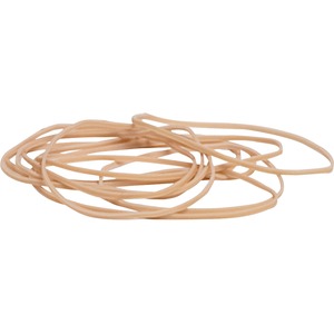 Sparco Pure Rubber Bands - 3.5" Length x 0.06" Width x 0.03" Thickness - 1 Box - Natural
