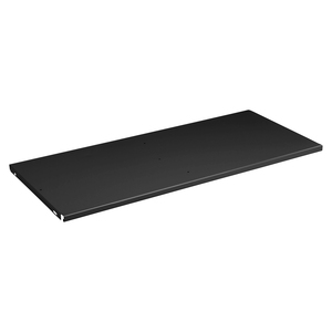 Tennsco 22-Gauge Steel Shelf - 36" x 24" x 0.75" - Steel - Black