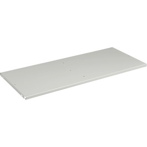 Tennsco 22-Gauge Steel Shelf - 36" x 24" x 0.75" - Steel - Light Gray