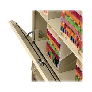 Tennsco AS36 Series Posting Shelf - 36" x 9.69" - Letter - Light Gray