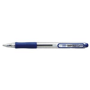 Tombow Easy Writer Ball Pen - Blue Ink - Translucent Barrel - 1 Each