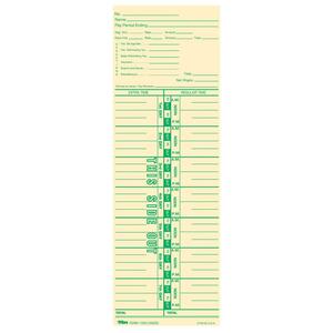 Calculation Time Card