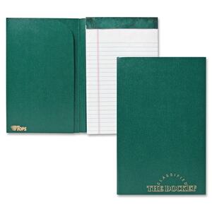 Tops Prism Plus Colored Paper Pad - 100 Sheet(s) - 16lb - Legal Ruled - Jr.Legal 5" x 8" - 1 Each - White