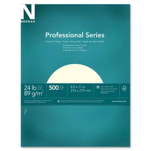 Wausau Paper Royal Linen Paper - Letter - 8.5" x 11" - 24lb - Linen - 500 x Sheet - Ivory