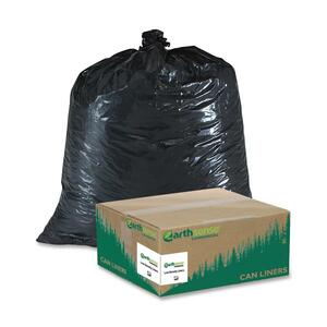 Webster Extra Heavy-duty Trash Can Liner - Trash Bag - 33 gal32" x 40" - 1mil Thickness - Resin - 80 / Carton - Black