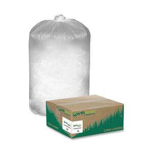 Webster High-Density Trash Bag - Trash Bag - 60 gal38" x 60" - Resin - 200 / Carton - Clear
