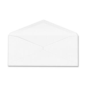 MeadWestvaco Columbian Laser Envelope - #10 (4.12" x 9.5") - 24lb - Gummed - Wove - 100 / Box - White
