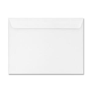MeadWestvaco Columbian Booklet Envelope - #9 1/2 (9" x 12") - 24lb - Gummed - Wove - 250 / Box - Bright White