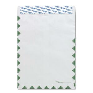 MeadWestvaco Columbian Lightweight Envelopes - 12" x 15.5" - 14lb - Self-sealing - Tyvek - 100 / Box - White