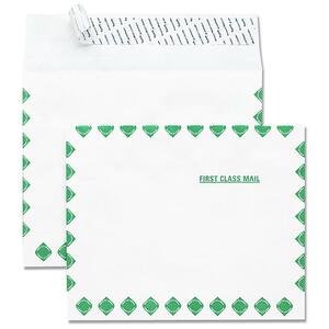 MeadWestvaco Columbian First Class Expansion Envelopes - 12" x 16" - 18lb - Self-sealing - Tyvek - 50 / Carton - White