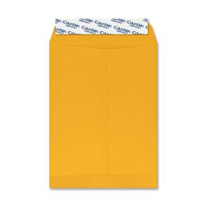 MeadWestvaco Columbian Grip-Seal All-Purpose Catalog Envelope - #10 1/2 (9" x 12") - 28lb - Self-sealing - Kraft - 100 / Box - Kraft