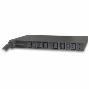 APC NetShelter Basic Rack PDU, 1U, 14.4kW, 208V, 6 C19 outlet