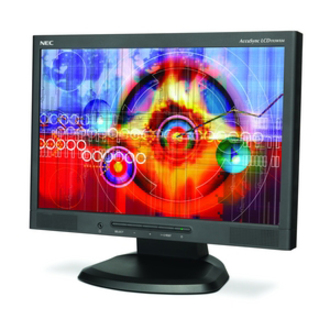 nec display accsync lcd193wxm-bk widescreen lcd monitor - 19 - 1440 Lowest Price Left view
