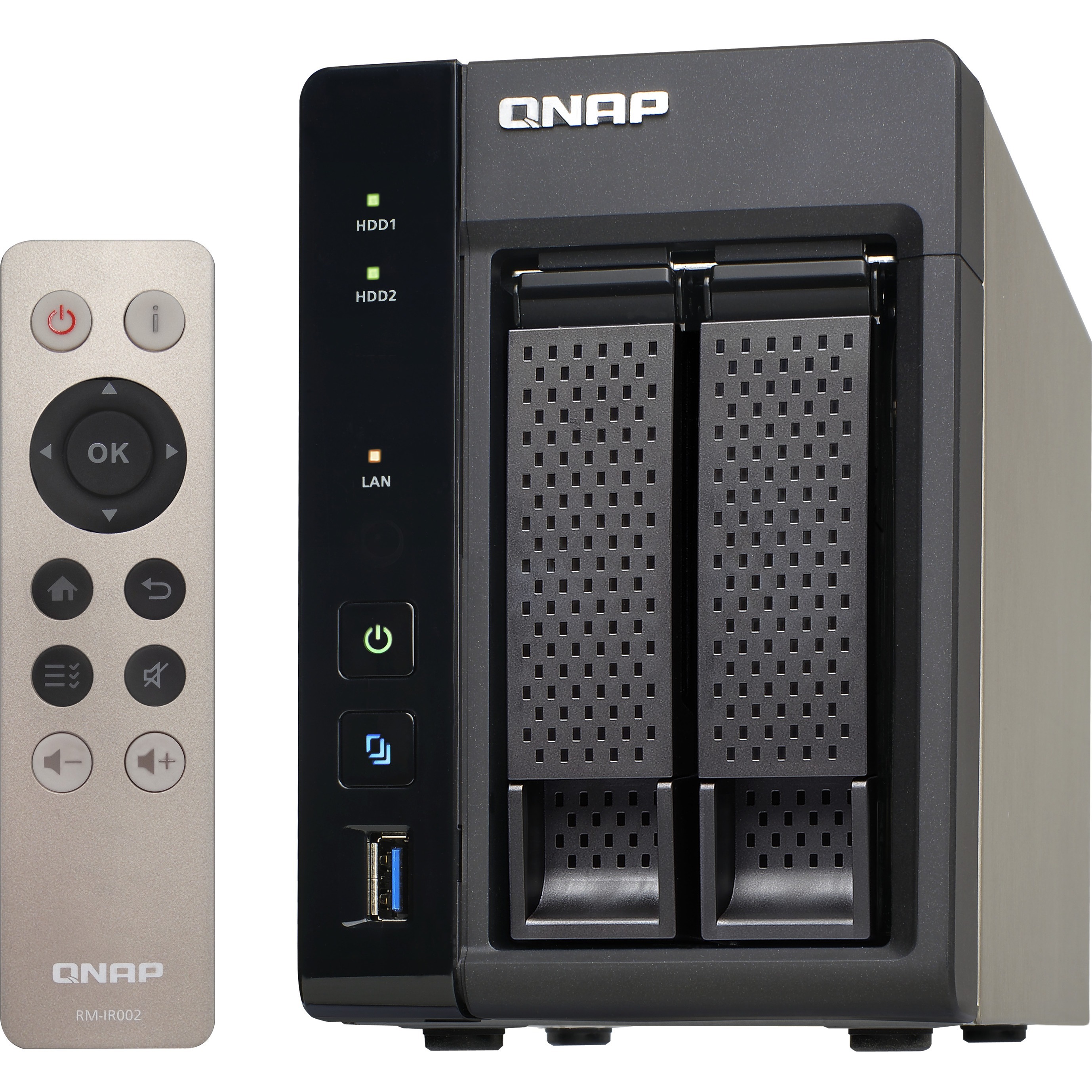 QNAP Turbo NAS TS 253A 2 X Total Bays SAN NAS Storage System Tower