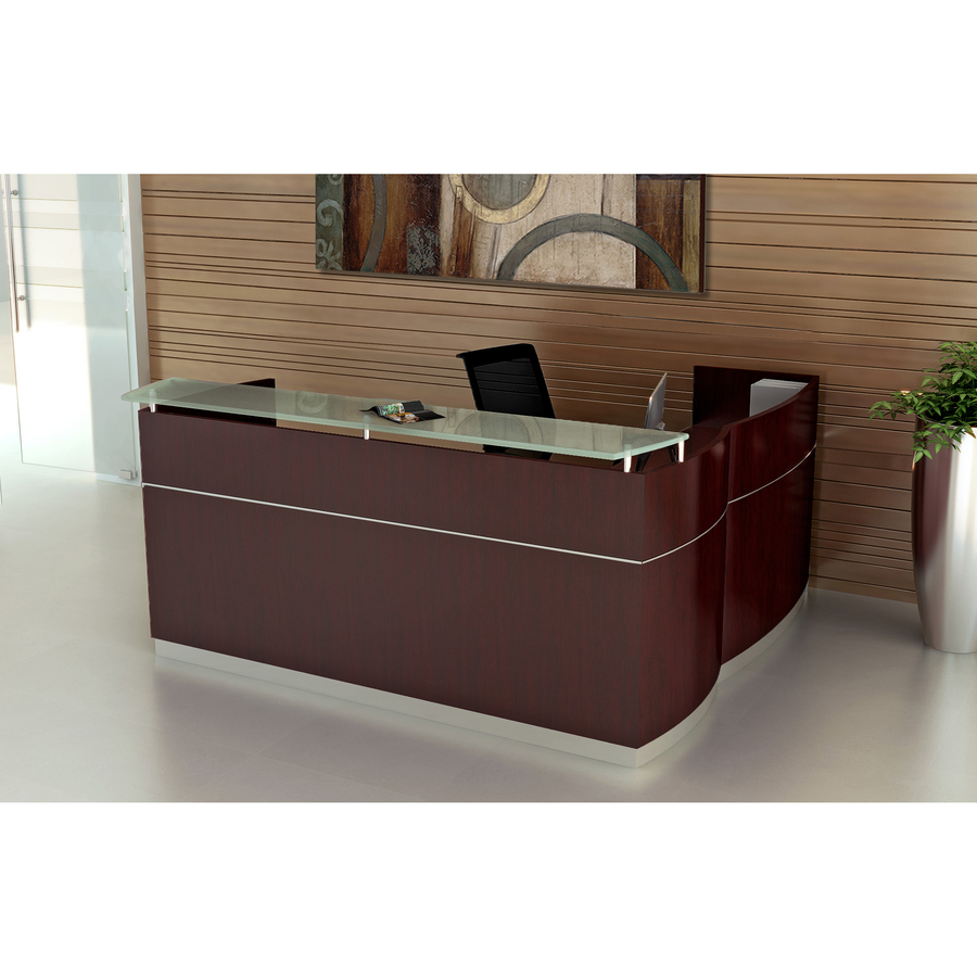 Mayline Napoli Nrslbf Reception Desk Mlnnrslbfmah