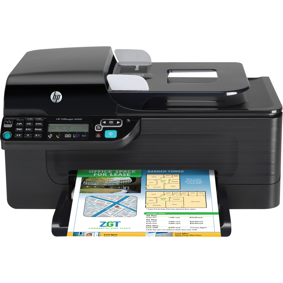 ... menus the software online storage and runs with hp officejet 4500