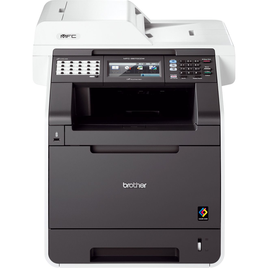 Brother Mfc 9970cdw Color Laser All In One With Wireless ...