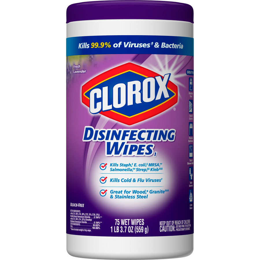 Discount CLO01761 Clorox 01761 Clorox Disinfecting Wipes Disinfectant