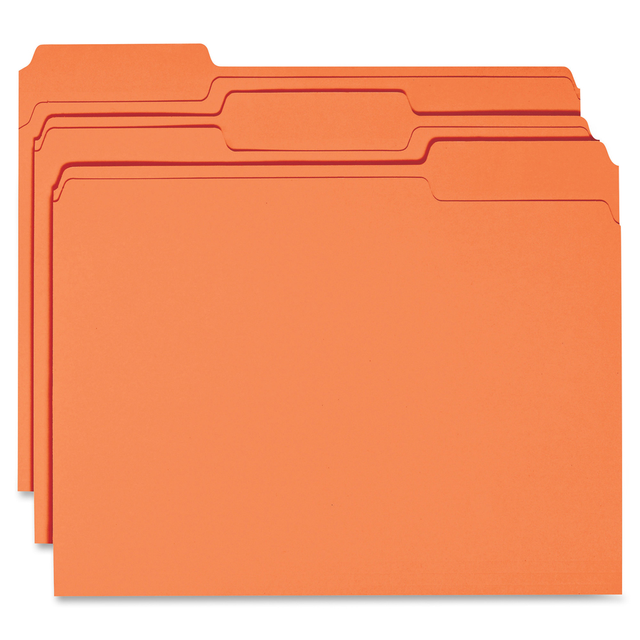 Business Source 1 Ply Tab Colored File Folder Eakes Office Solutions