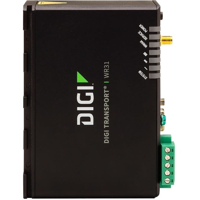 DIGI WR31-L92A-DE1-TB Cellular Router, TRANSPORT WR31- 4G LTE