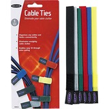 Multicolored Cable Ties, 6/Pack  MPN:F8B024