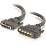 CABLES TO GO C2G 6ft LVD/SE VHDCI .8mm 68-pin Male to SCSI-3 MD68 Male (ThumbScrew) Cable