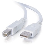 GENERIC C2G 2m USB 2.0 A/B Cable - White