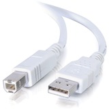 GENERIC C2G 1m USB 2.0 A/B Cable - White