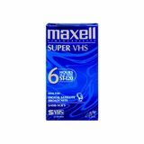 Maxell Super VHS Videocassette 202810