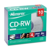 Memorex 4x CD-RW Media