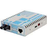 OMNITRON SYSTEMS FlexPoint 10/100 Ethernet Fiber Media Converter RJ45 ST Single-Mode 30km