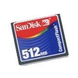 SanDisk 512MB CompactFlash Card