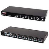 SV832DS - StarTech.com Dual User 8 Port 1U Rackmount PS/2 KVM Switch with OSD