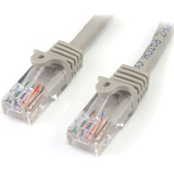 STARTECH.COM StarTech.com 6ft Gray Snagless Cat5e UTP Patch Cable