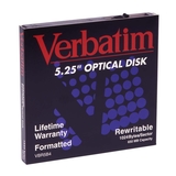 Verbatim 5.25" Magneto Optical Media - 87896