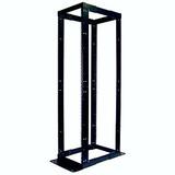 NETSHELTER 43U BLACK 4-POST OPEN FRAME RACK SQUARE HOLES