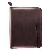 "DAY-TIMER Verona Leather Zip Closure Organizer Set - Monthly - 8.5"" x 11"" - Leather Cover - Burgundy"