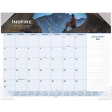 Visual Organizer Panoramic Motivational Desk Pad AAG89801