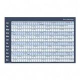 Visual Organizer Yearly Dated Wall Calendar