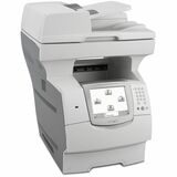 Lexmark X646E Low Voltage Multifunction Printer Government Compliant - Monochrome Laser - 50 ppm Mono - 2400 dpi - Fax, Copier, Printer, Scanner